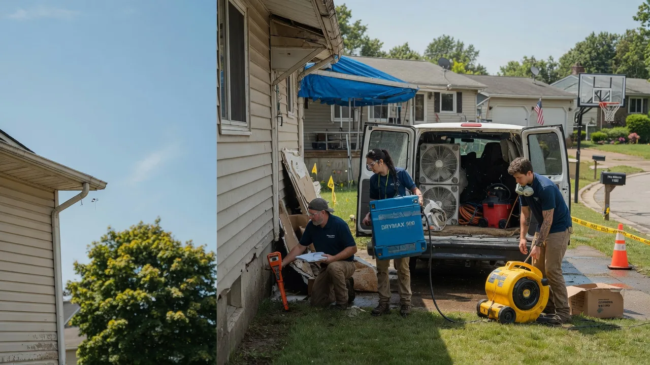 Ceiling Leak Cleanup in Carlisle, PA near me